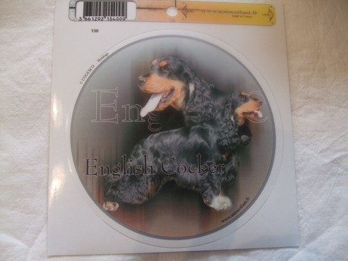 Autocollant motif chien - motif,