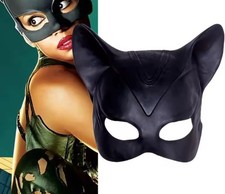 Masque En Latex Chat Costume