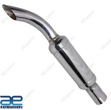 Mini silencieux d'échappement vertical chromé neuf pour Massey Ferguson T35 135