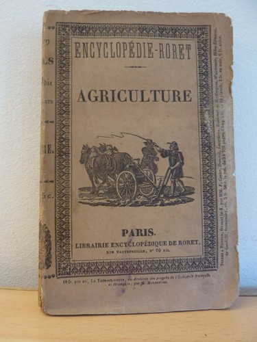 Encyclopédie roret - encyclopédie,