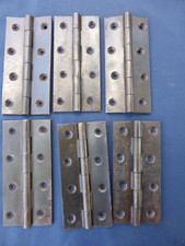 6 grosses charnières fer ancienne Hauteur 14 cm Pour ferrer des portes