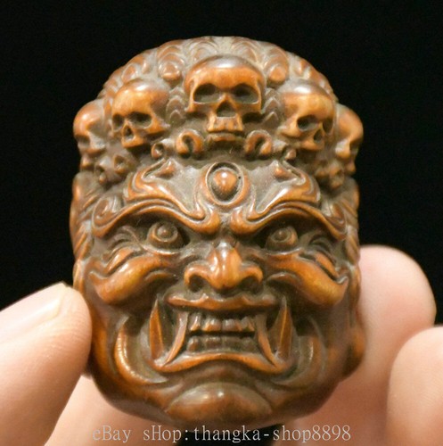 China boxwood wood - wood, carved