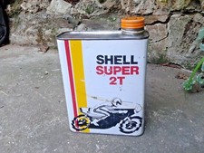  ancien bidon d'huile SHELL
