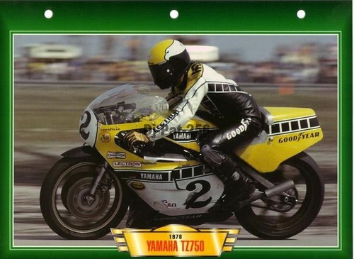 Fiche moto yamaha - fiche, 750