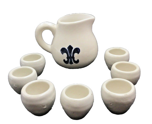 Pichet miniature 7 bols - pichet,