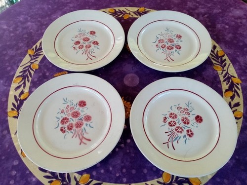 Assiette plate demi - 4,