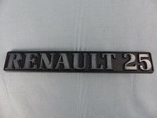 RENAULT  25 emblème logo