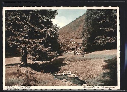 Carte postale tabarz porte - carte,