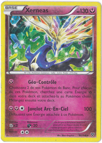 Xerneas 146 rare fr pl - 96/146,