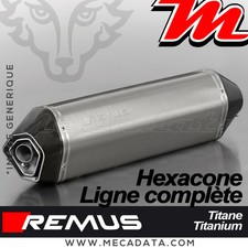Ligne complète Pot échappement Remus Hexacone full titane BMW S 1000 RR 2009