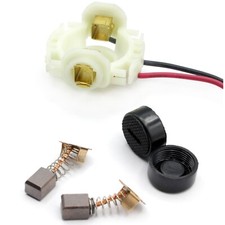 Ensemble Charbon + Support Coupe pour Makita Meuleuse Droite BGD800 BGD801