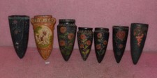 7 Vintage Flower Holders Made