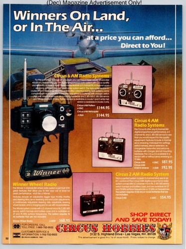 Circus hobbies radio systems - hobbies,