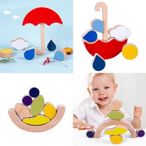 Jouets empilables bois - empilables, en