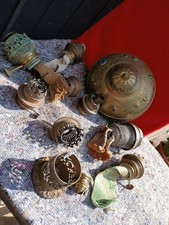 Lampes A Petrole Bobeches Autre Éléments En Laiton