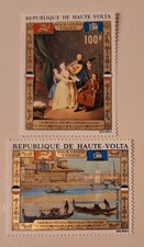 Lot De Timbres HAUTE VOLTA