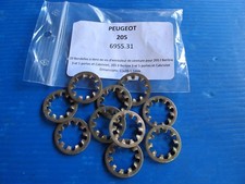 10 Rondelles à dents de vis