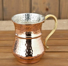 Tasse tasse en cuivre fait main Masrapa Tankard Moscou Mule vin café turc