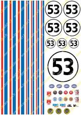 Décalcomanies personnalisées pour maquettes - Échelles 1:18 à 1:87 - diorama