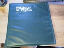 SCRABBLE JEU DE SOCIETE DE VOYAGE Vintage Avec Sa Pochette