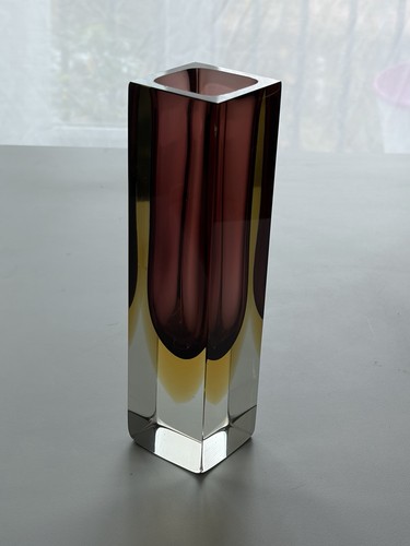 Vase murano sommerso verre - vase,