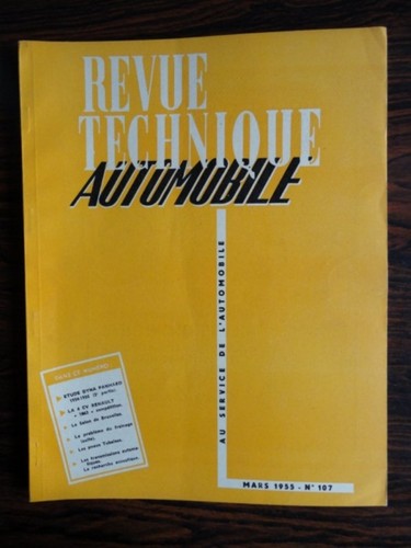 Rta revue technique automobile - revue,