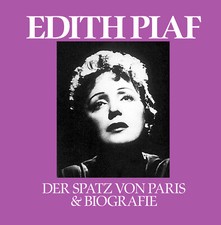 CD Édith Piaf Le Moineau De Paris & Biographie Livre Audio Et CD