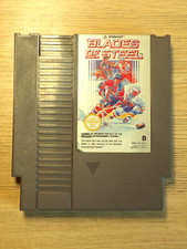 CARTOUCHE JEU NES BLADES of STEEL-NINTENDO-1985-LOOSE-VS-EEC