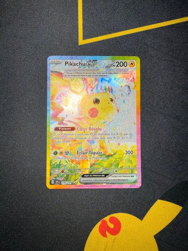Carte pokémon pikachu - pikachu, ex
