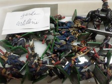 10 chevaux et cavaliers napoléon waterlo garde artillerie  Prince August