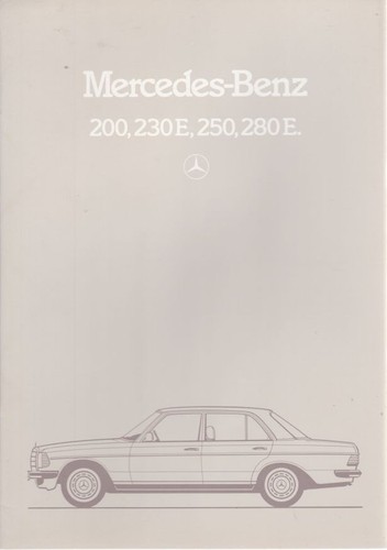Catalogue brochure mercedes - catalogue,