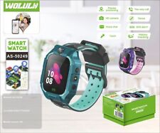 Montre Connectée Enfant WOLULH AS 50249 GPS Appels Vidéo Chat SOS Torche