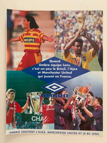 Publicite 1996 umbro - 1996,