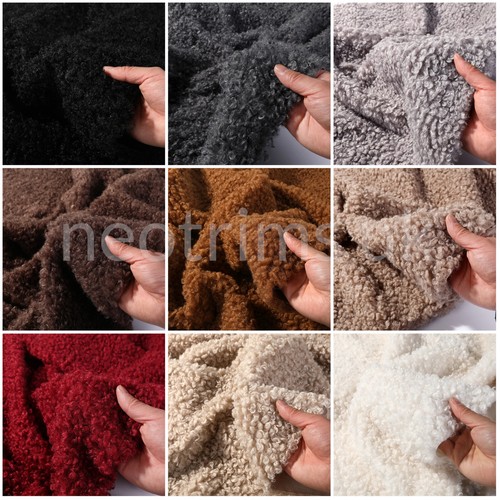 Tissu fourrure fausse laine - de,