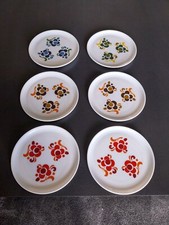 Vintage Lot 6 Assiettes à Dessert  Arcopal Modèle KNORR genre LOTUS