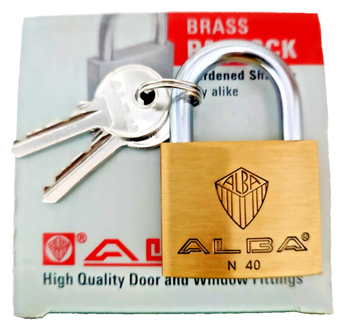 Cadenas alba à clé - 10,