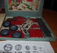 ASSEMBLO JEUX ANCIEN D'ASSEMBLAGE COMME MECCANO DANS SA BOITE D'ORIGINE bon état