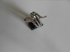 SUPERBE BAGUE MÉTAL ARGENTÉ