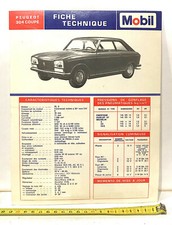 ANCIENNE FICHE TECHNIQUE