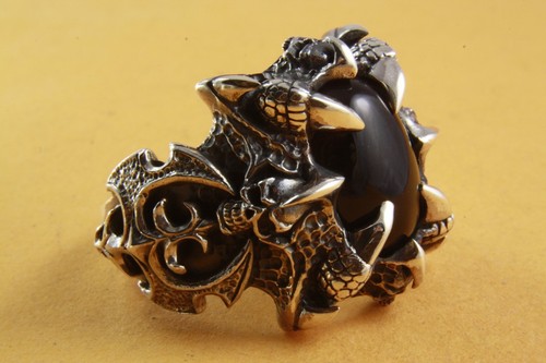 Myringshop bague motard tête - bague,