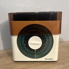 Ancienne Balance Alimentaire Vintage Terraillon 2000 Plastique Blanc 5kg 1976