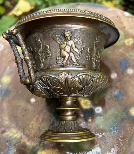 Petit vase médicis bronze - vase,