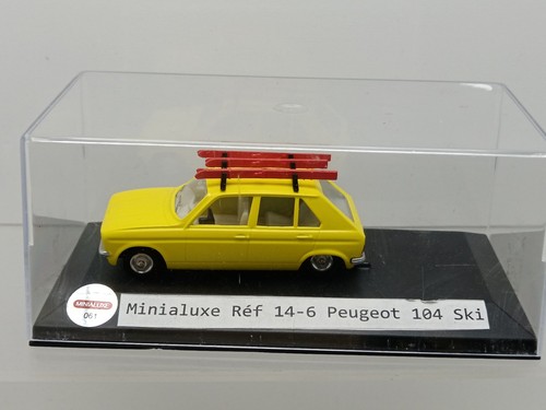 Minialuxe peugeot 104 - 14-6,