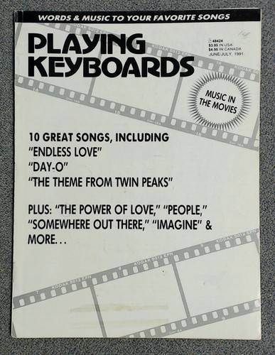 Playing keyboards magazine - keyboards,