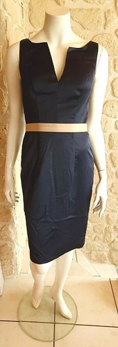 Robe cocktail marine - , neuve