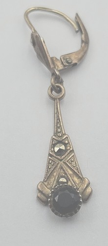 Art deco boucle oreille - art,