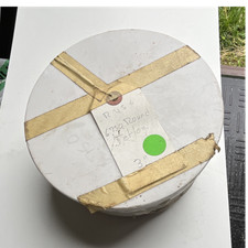 6.75” diameter x 3” thick