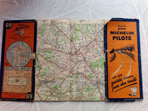 Carte routière michelin - routière,
