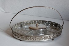 SERVITEUR ART DÉCO PLATEAU DE