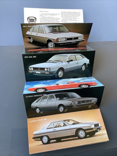 Superbe dépliant 1980 - superbe, 1980’s